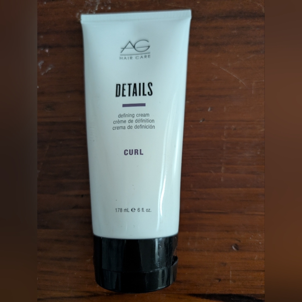 NEW AG Hair Care Details Curl Defining Cream 6 Fl Oz